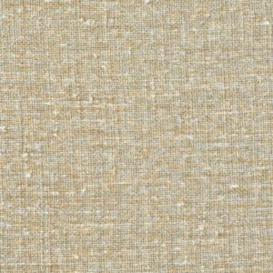 Beige textielstructuur uit de Buningh Elitis Lin Brodes collectie met een geweven linnenachtig patroon.