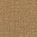 Detailopname van een bruin gemêleerde linnenstof uit de Brodés-collectie van Buningh Elitis (type Lin VP 953 13).