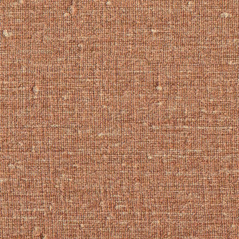 Oranje gemêleerde linnenstructuur uit de Buningh Elitis Lin brodés collectie.