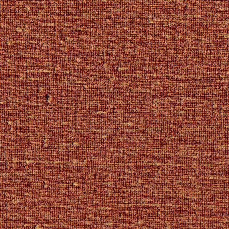 Textuur van rood gemêleerde stof uit de Buningh Elitis Lin Brodés collectie.