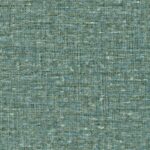 Groenblauw geweven textielpatroon uit de Buningh-Elitis Lin brodés collectie, model VP 953 28.