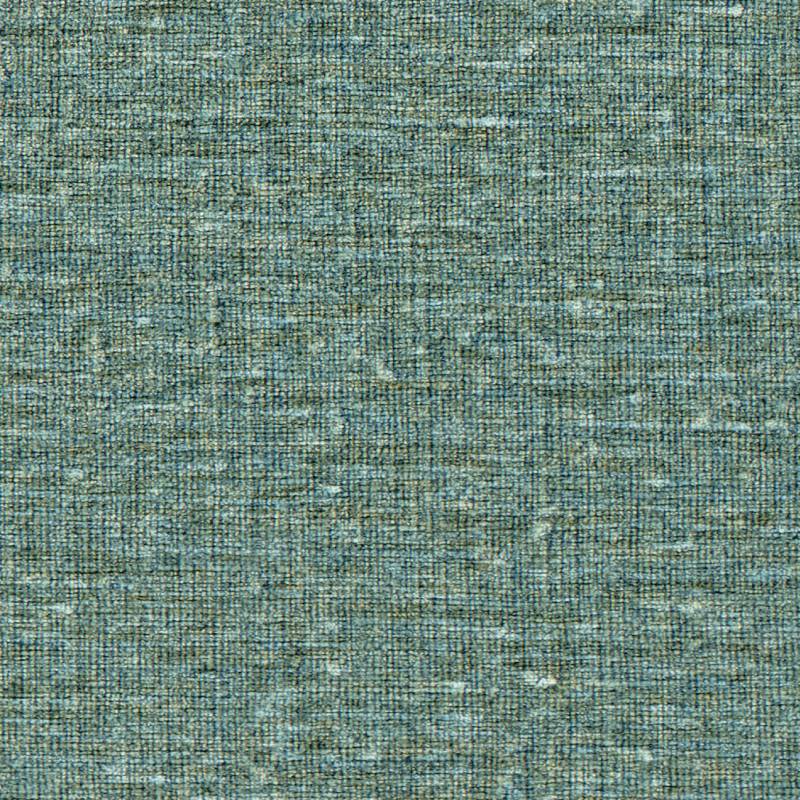Groenblauw geweven textielpatroon uit de Buningh-Elitis Lin brodés collectie, model VP 953 28.