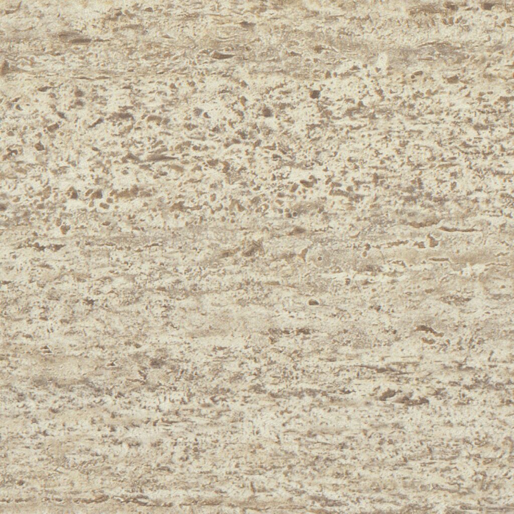 Beige Buningh Elitis Ortigia Travertin behang met een natuursteenachtige textuur.