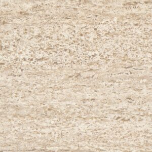Beige Buningh Elitis Ortigia Travertin behang met natuursteenstructuur.