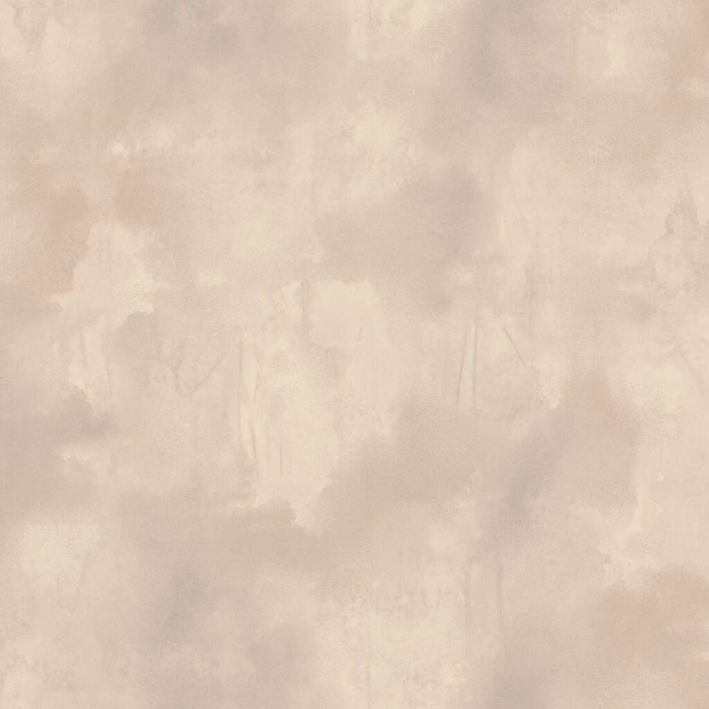 Beige behang met een subtiel wolkerig patroon uit de Buningh Elitis Ortigia Agrigente collectie.