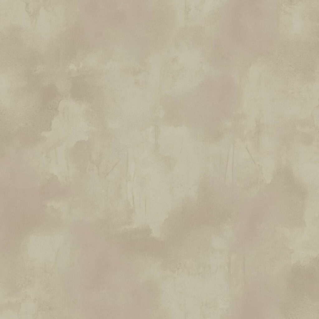 Beige en lichtroze gemarmerd behang met een wolkerig, verweerd effect uit de Buningh Elitis Ortigia Agrigente collectie.