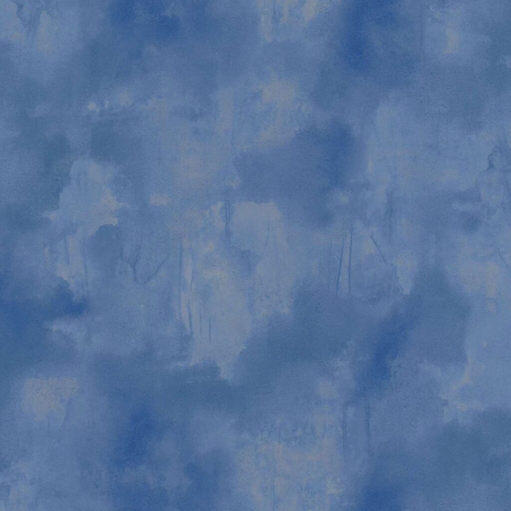 Blauw Buningh Elitis Ortigia Agrigente behang met een wolkerige, gemarmerde textuur.