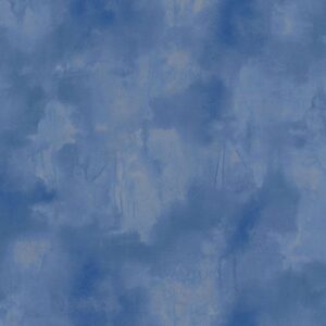 Blauw Buningh Elitis Ortigia Agrigente behang met een wolkerige, gemarmerde textuur.