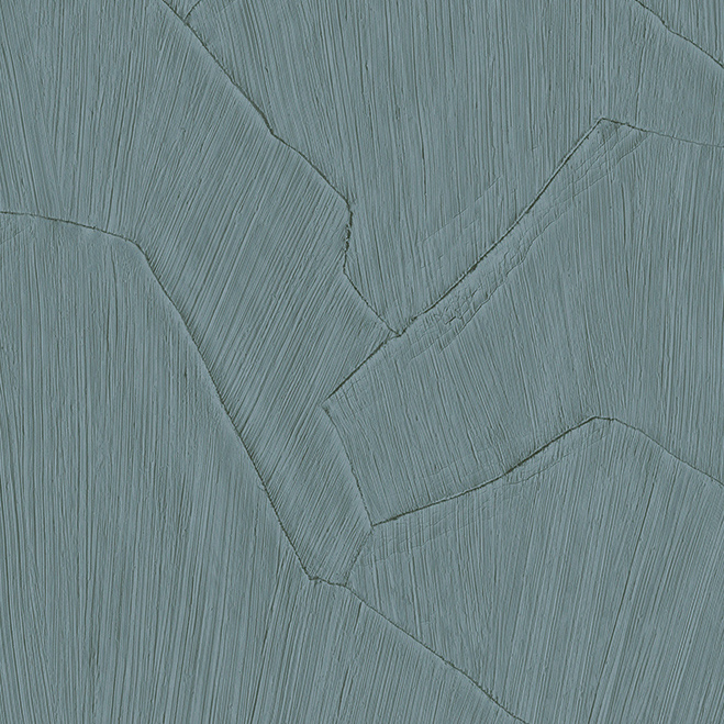 Shards Arte 42500 blauw behang – Uniek pleisterwerk patroon