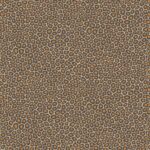 Behangpatroon Cole and Son Ardmore Senzo Spot 109/6027 met een dierlijk stippenmotief in bruin, oranje en beige.