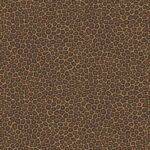 Behang met een luipaardachtig patroon in bruin- en goudtinten uit de Cole and Son Ardmore Senzo Spot collectie.