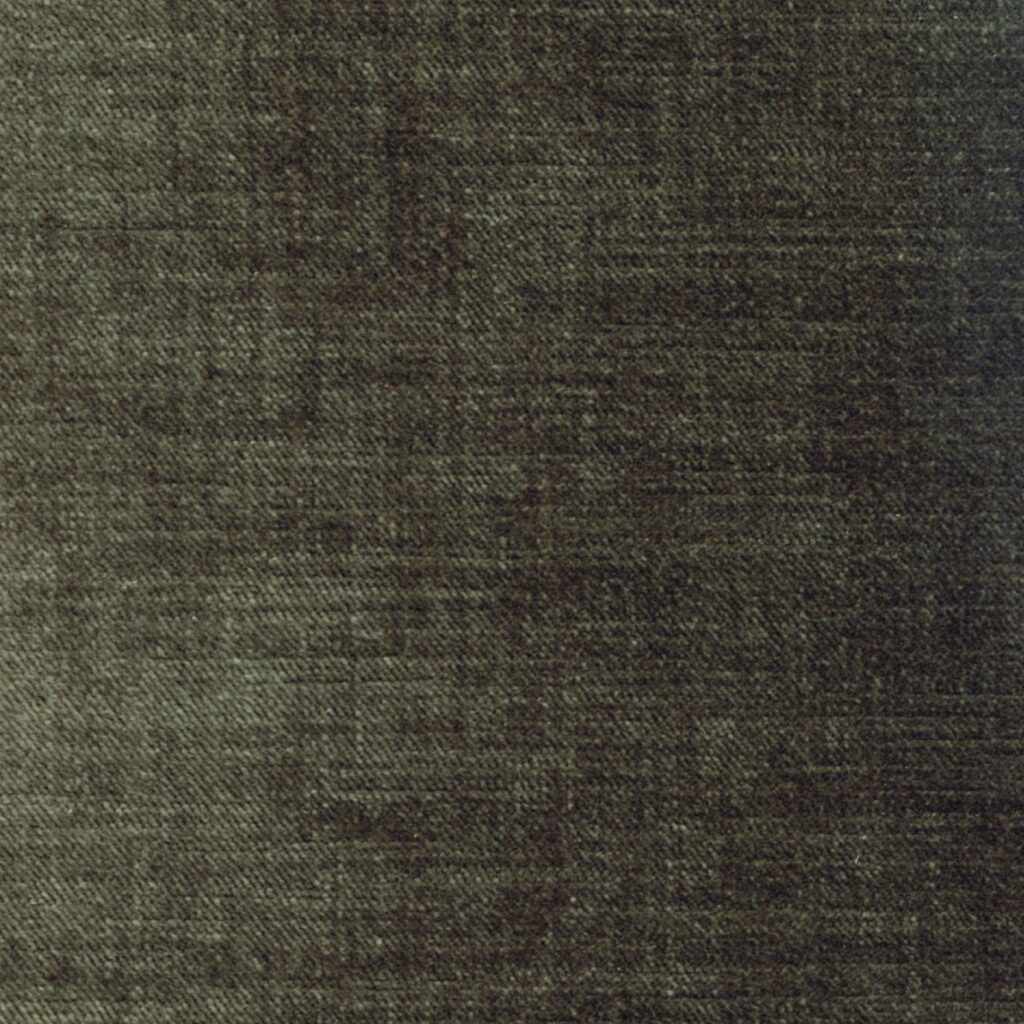 Donkerbruin Elitis Alcove behang met een subtiele textielachtige structuur.