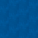 Blauw behang met een fijnstructuur en geometrisch patroon uit de Elitis Amami RM 1035 05 Art Paper collectie.