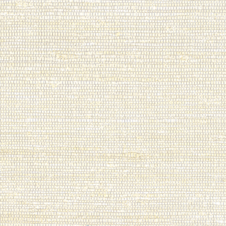 Lichtgekleurd Elitis Ecrin Faste RM 973 01 behang met een fijn geweven textuurpatroon.