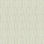 Lichtbeige behang met een subtiel geometrisch patroon uit de Elitis Feuilles d’or Marqueteries collectie.