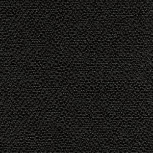 Donkergrijze Elitis Iseo outdoor meubelstof met een grove textuur.