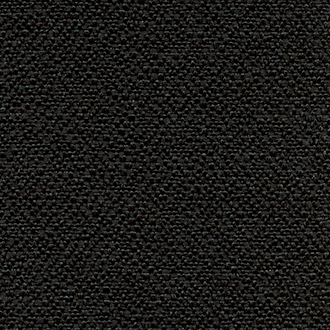 Donkergrijze Elitis Iseo outdoor meubelstof met een grove textuur.