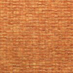 Structuur van geweven, koperkleurig metallic behang uit de Elitis Nacres Metal collectie, model VP 949 93.