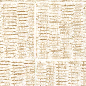 Beige structuurbehang met een natuurlijk ogend, horizontaal lijnpatroon uit de Elitis Natural Mood VP 915 01 collectie.