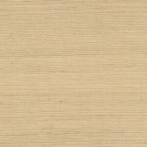 Beige wandbekleding met fijne horizontale structuur uit de Elitis Tribus sisal collectie, model RM 1069 11.