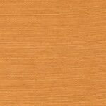 Oranje sisalwandbekleding met fijne horizontale weefstructuur uit de Elitis Tribus collectie.