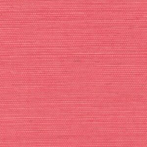 Roze geweven sisal behang uit de Elitis Tribus-collectie, model RM 1069 53.
