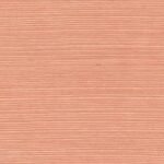 Textuur van de Elitis Tribus sisal wandbekleding in een warme, licht oranje tint met fijne horizontale lijnen.
