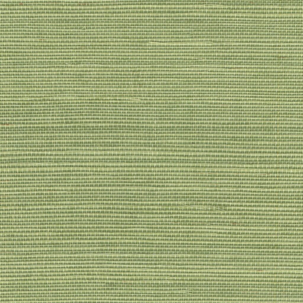Groen geweven sisalbehang uit de Elitis Tribus collectie, model RM 1069 63.