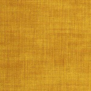 Mosterdgeel Elitis Alcove 2 RM 410 23 behang met een textielachtige structuur.