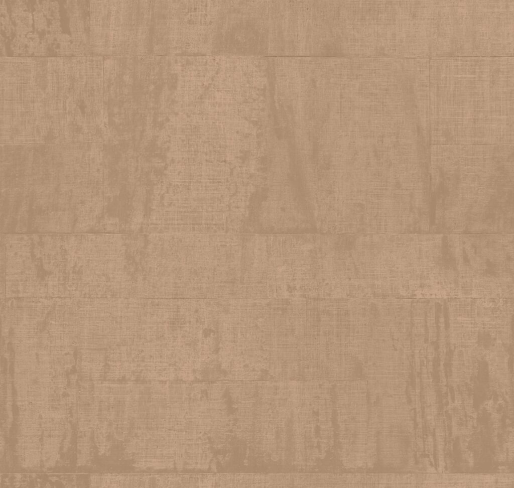 Beige Elitis Atelier d’artiste VP 880 51 behang met een subtiele textuur en linnenachtig patroon.