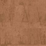 Roodbruin Elitis Atelier d'Artiste VP 880 52 behang met een ruwe, textielachtige structuur en een verweerd effect.