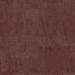 Diep rood Elitis Atelier d’artiste VP 880 54 behang met een artistieke, textielachtige structuur.