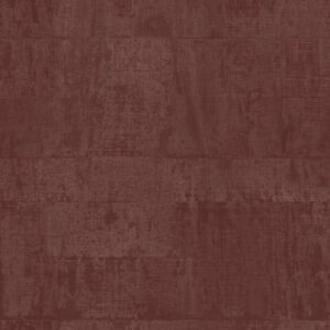 Diep rood Elitis Atelier d’artiste VP 880 54 behang met een artistieke, textielachtige structuur.