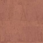 Roodbruin Elitis Atelier d'artiste VP 880 55 behang met een textuur die doet denken aan verweerd linnen of beschilderd canvas.