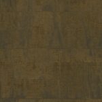 Donkerbruin Elitis Atelier d'Artiste VP 880 64 behang met een verweerde, textiele uitstraling.