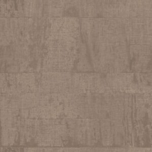 Behang met een verweerde, artistieke textuur in warme bruinroze tinten uit de Elitis Atelier d’Artiste collectie.