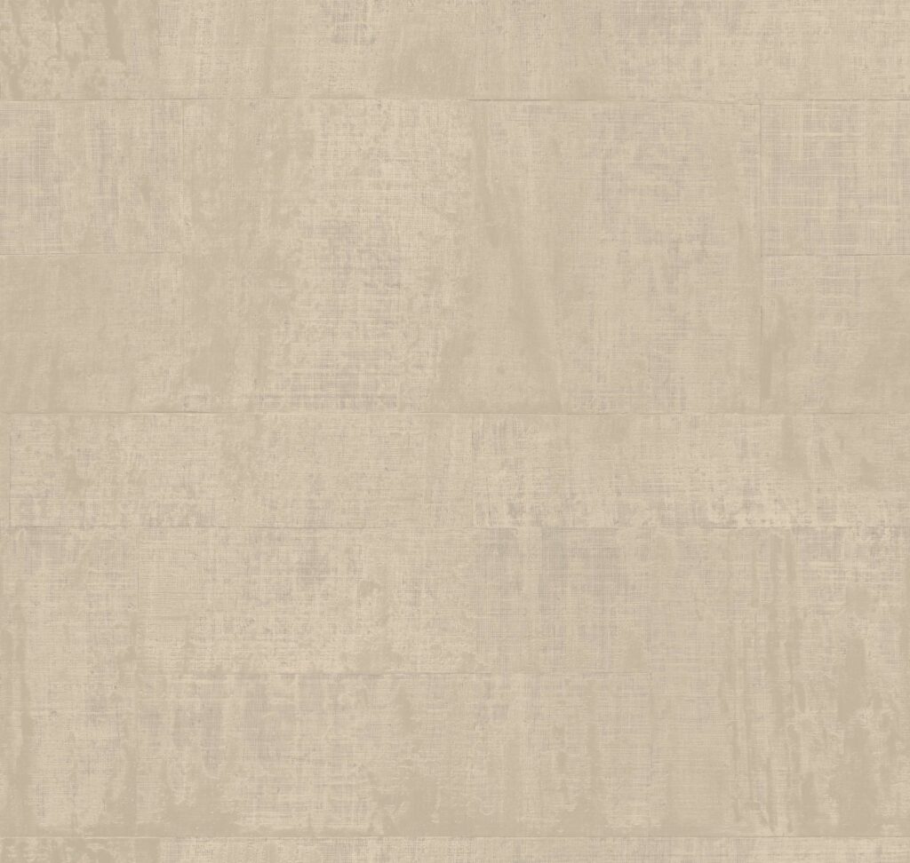Beige behang met linnenstructuur uit de Elitis Atelier d'Artiste collectie, model VP 880 78.