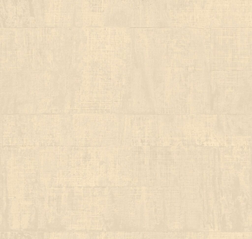Lichtbeige Elitis Atelier d'Artiste VP 880 93 behang met een subtiele, linnenachtige textuur.