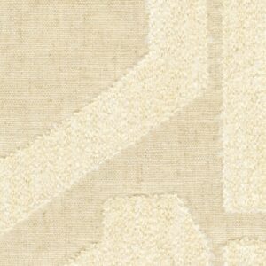 Detailopname van de Elitis Baleares Eivissa LR 370 03 wandbekleding met een reliëfstructuur in beige tinten.