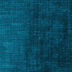 Close-up van Elitis behang Alcove RM 410 45 met een textielachtige structuur in diep turquoise.