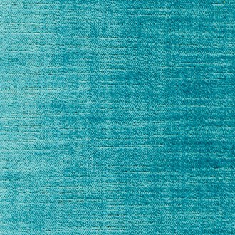 Blauwgroen Elitis Alcove RM 410 65 behang met een licht textiele structuur.