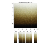 Voorbeeld van het Elitis-behang Formentera Alegria VP 719 01 met een verticaal kleurverloop van licht naar donker.