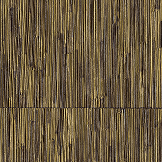 Behang met een verticale strostructuur in natuurlijke tinten uit de Elitis Formentera La Casa de Paja collectie (VP 715 08).