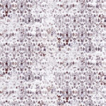 Decoratief Elitis-behang uit de Kandy Brit Pop-collectie met een abstract patroon in paarstinten op een lichte achtergrond.