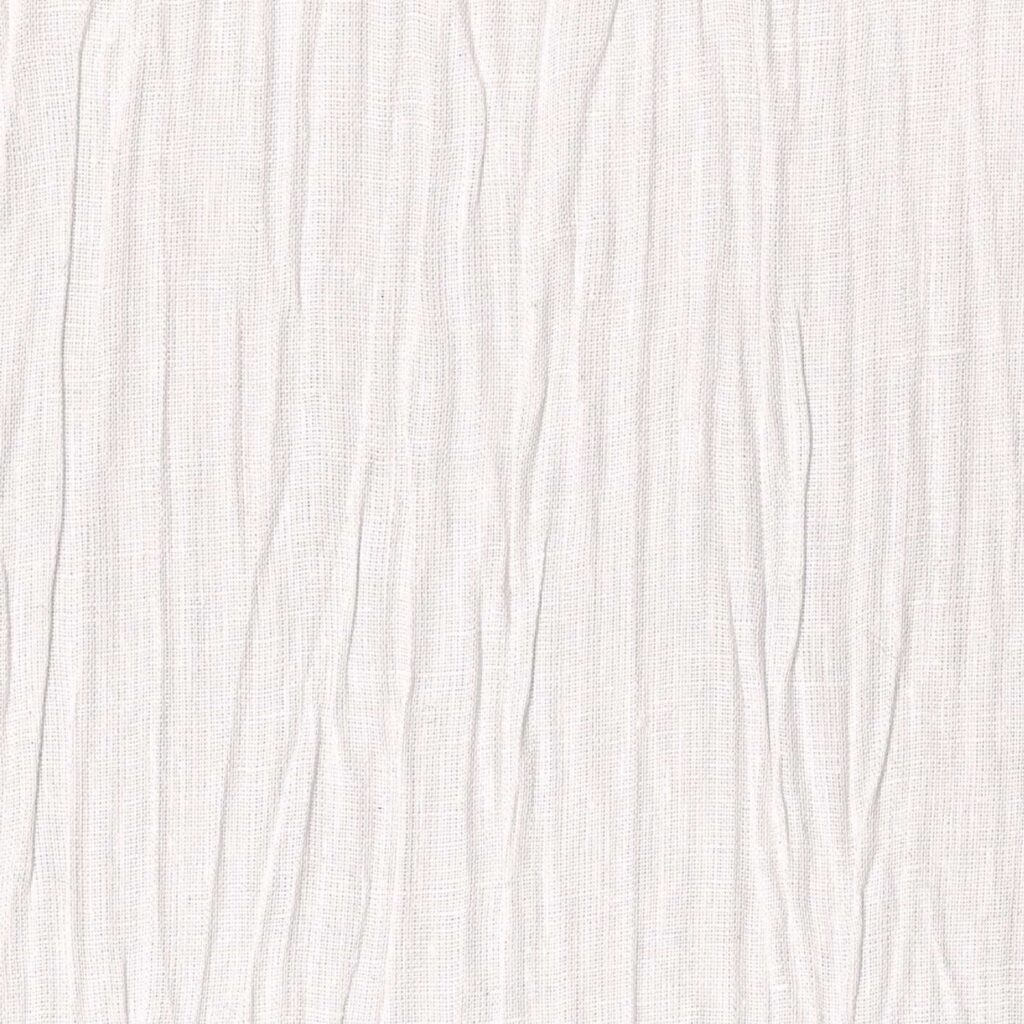 Lichtbeige Elitis-behang Lin Plâtre Himalaya RM 1049 01 met een fijne linnenstructuur en subtiele plooivorming.
