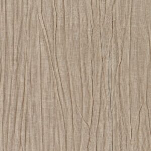 Beige Elitis Lin Plâtre Himalaya RM 1049 02 behang met een kreukelige linnenstructuur.