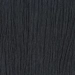 Donkergrijs Elitis Lin Plâtre Himalaya RM 1049-80 behang met een geplooide linnenstructuur.