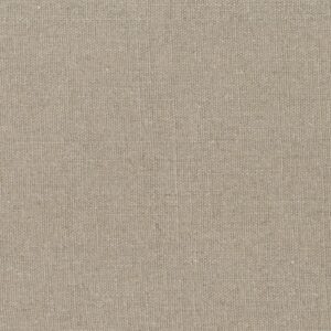 Beige Elitis-behang Lin Plâtre Innocent RM 1048 02 met een fijne linnenstructuur.