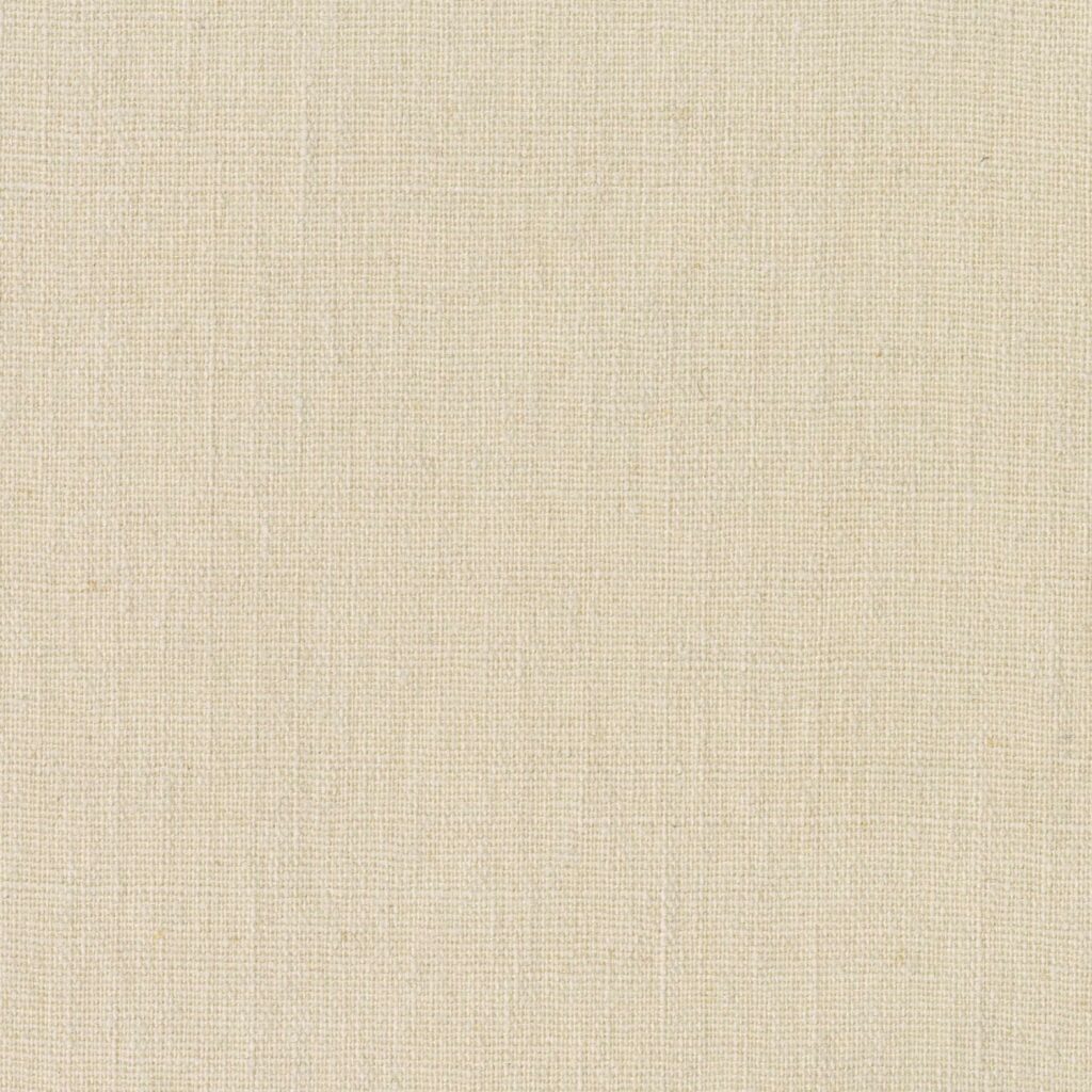 Lichtbeige Elitis behang met een fijne linnenstructuur uit de Lin Plâtre Innocent collectie (RM 1048 03).