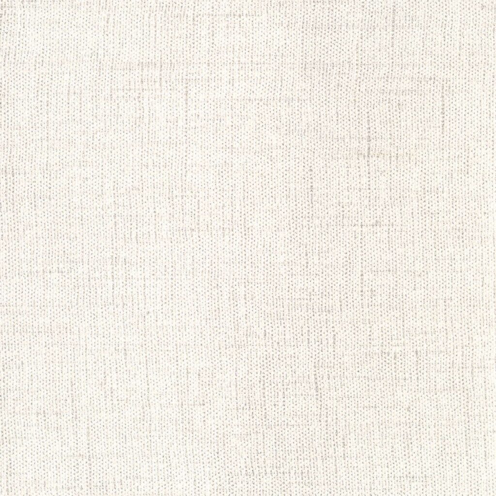 Lichtbeige Elitis Lin Plâtre behang met een subtiele linnenstructuur en een metallic glans.